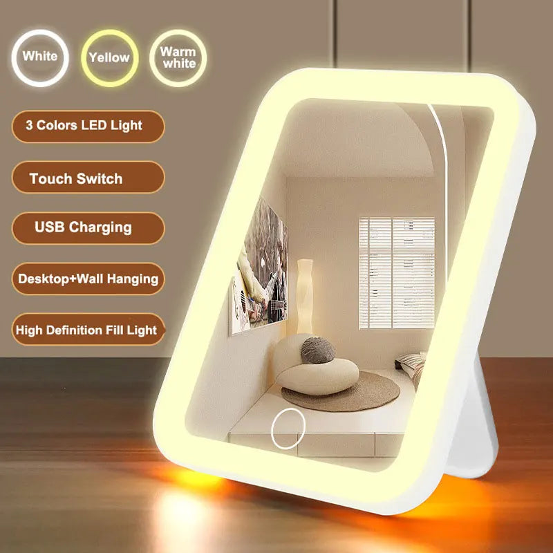 LED Vanity Mirror with Touch Dimmer