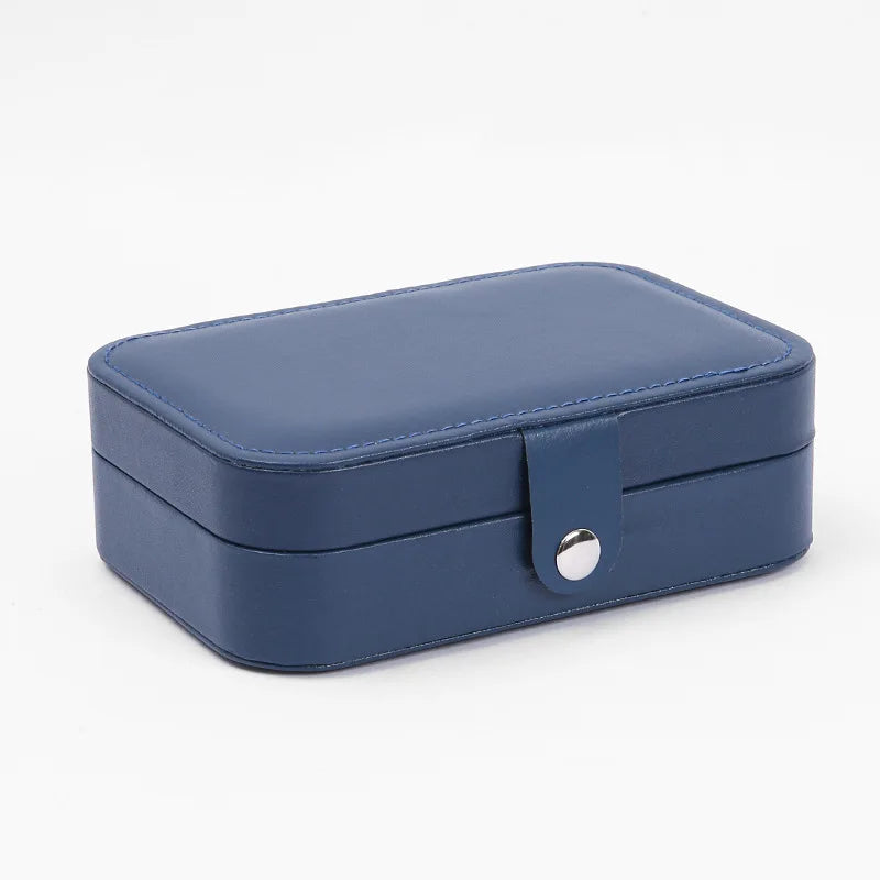 Velvet Travel Jewelry Organizer Box