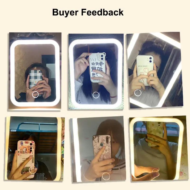 LED Vanity Mirror with Touch Dimmer