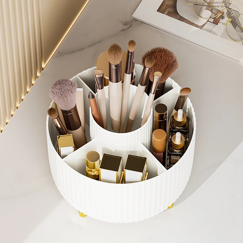 360° Rotating Makeup Organizer