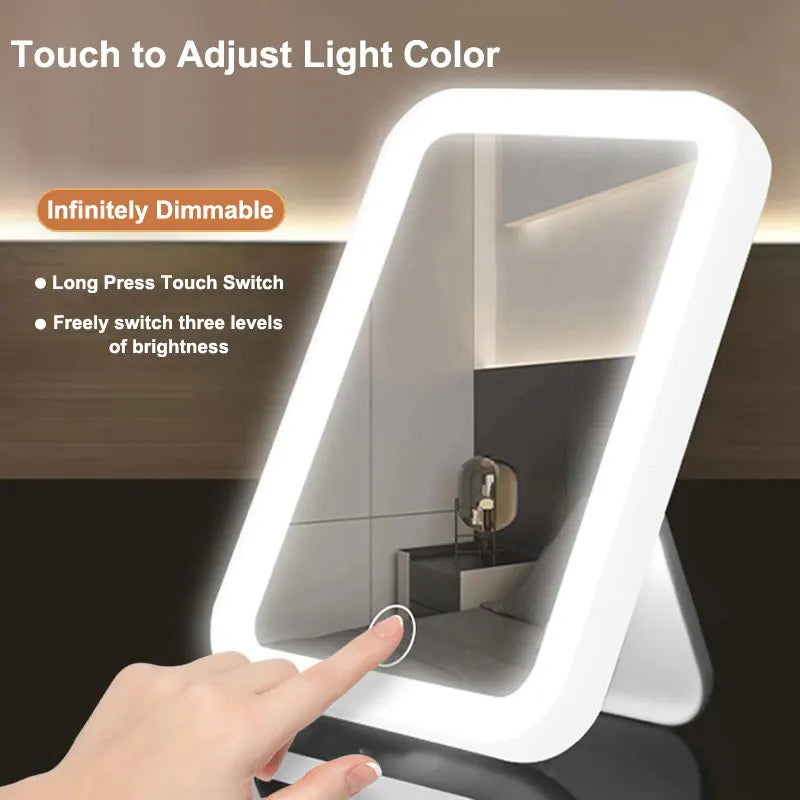 LED Vanity Mirror with Touch Dimmer
